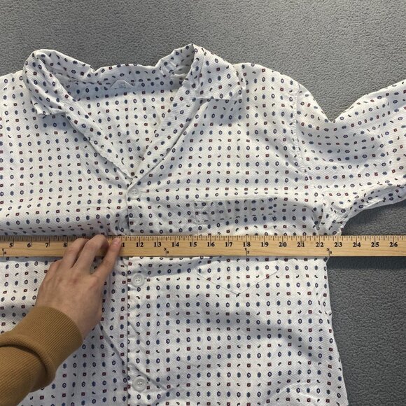 Vintage Penney's TOWNCRAFT Wash'n Wear Pajama Set Cotton Large, 2 Piece,Men's - Picture 5 of 12